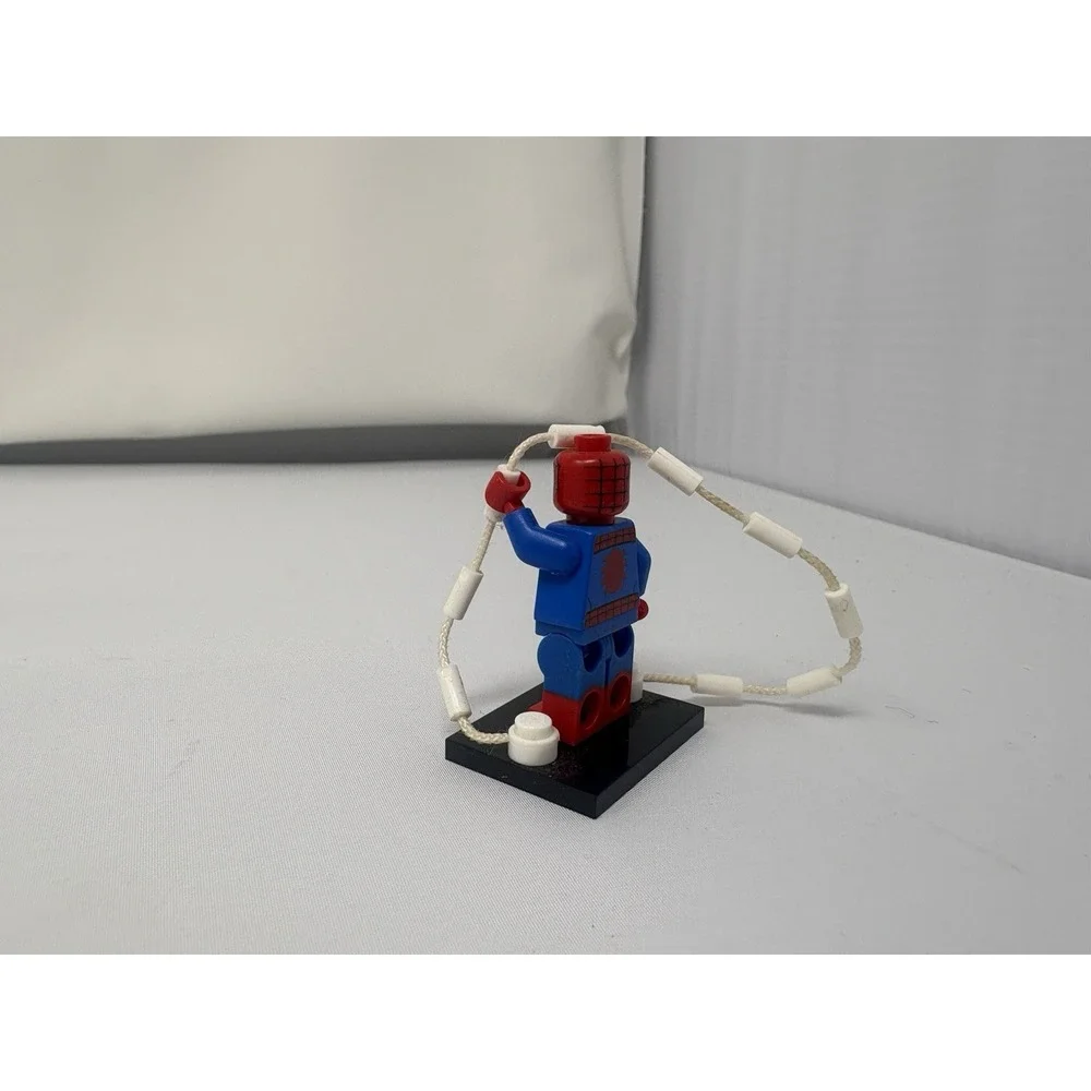 Custom Brick Spider-Man Minifigure Superhero Collectible